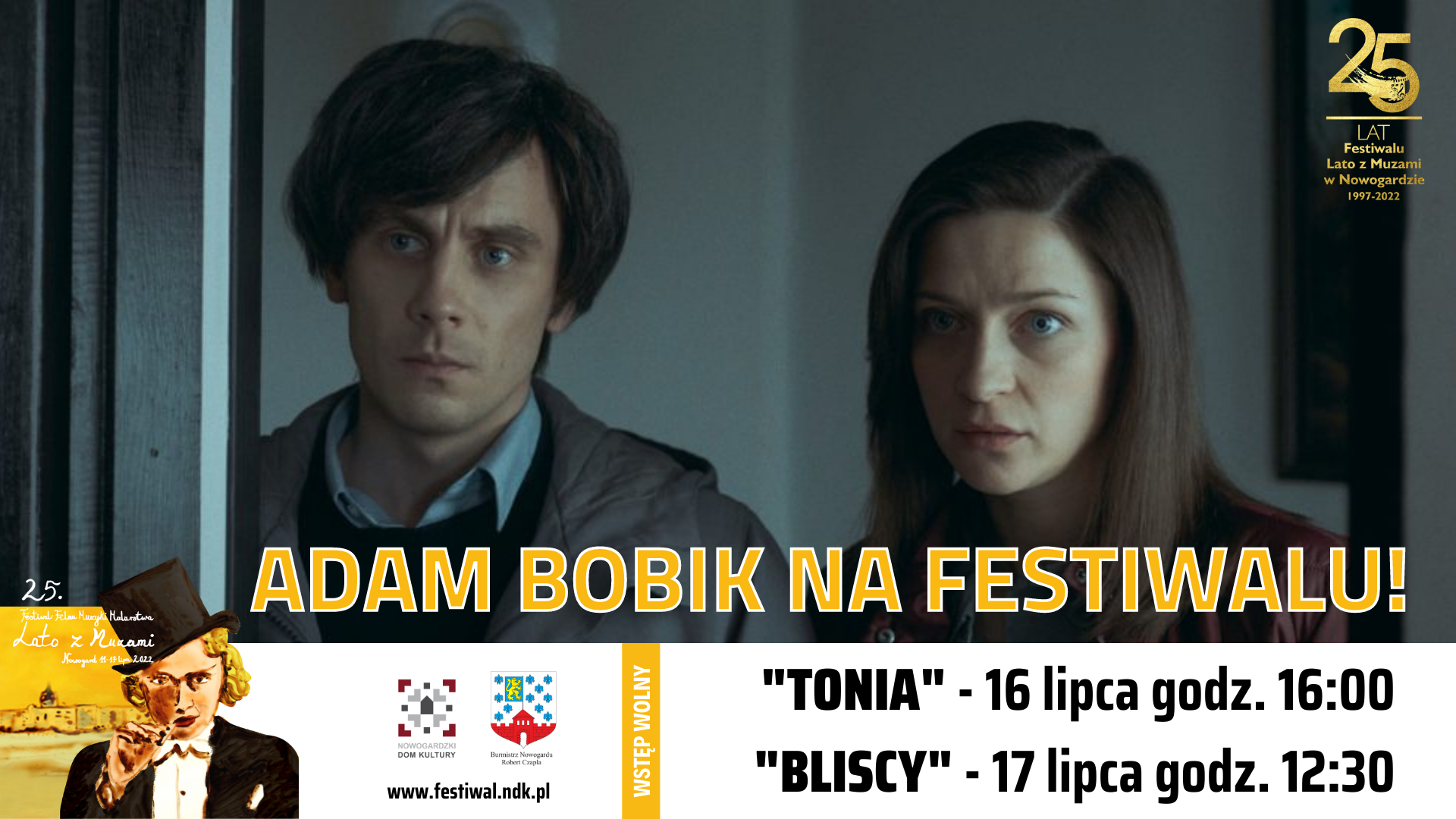 ADAM BOBIK DOŁĄCZA DO GOŚCI „LATA Z MUZAMI”